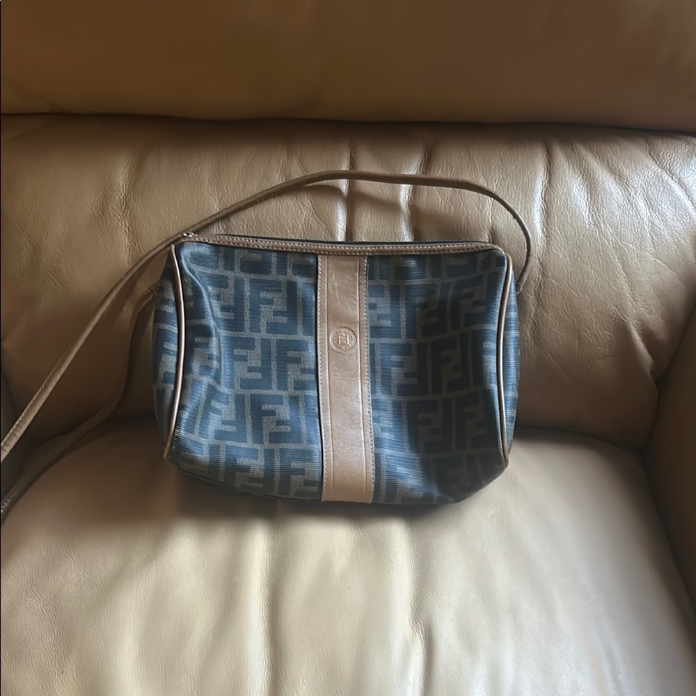 Fendi Monogram Brown and Tan Bag